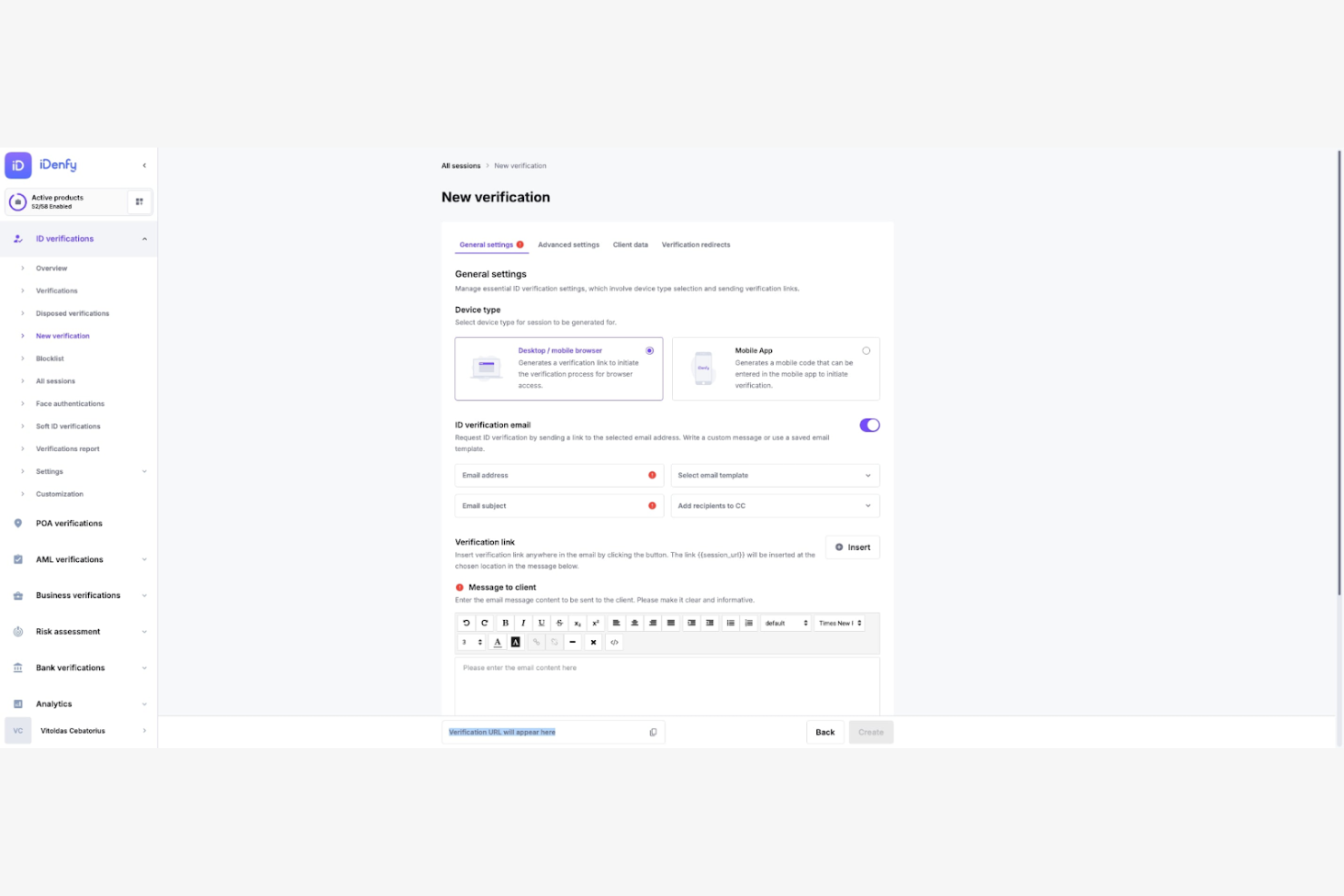 iDenfy screenshot - 10 Beste Onfido-alternatieven Beoordeeld in 2026
