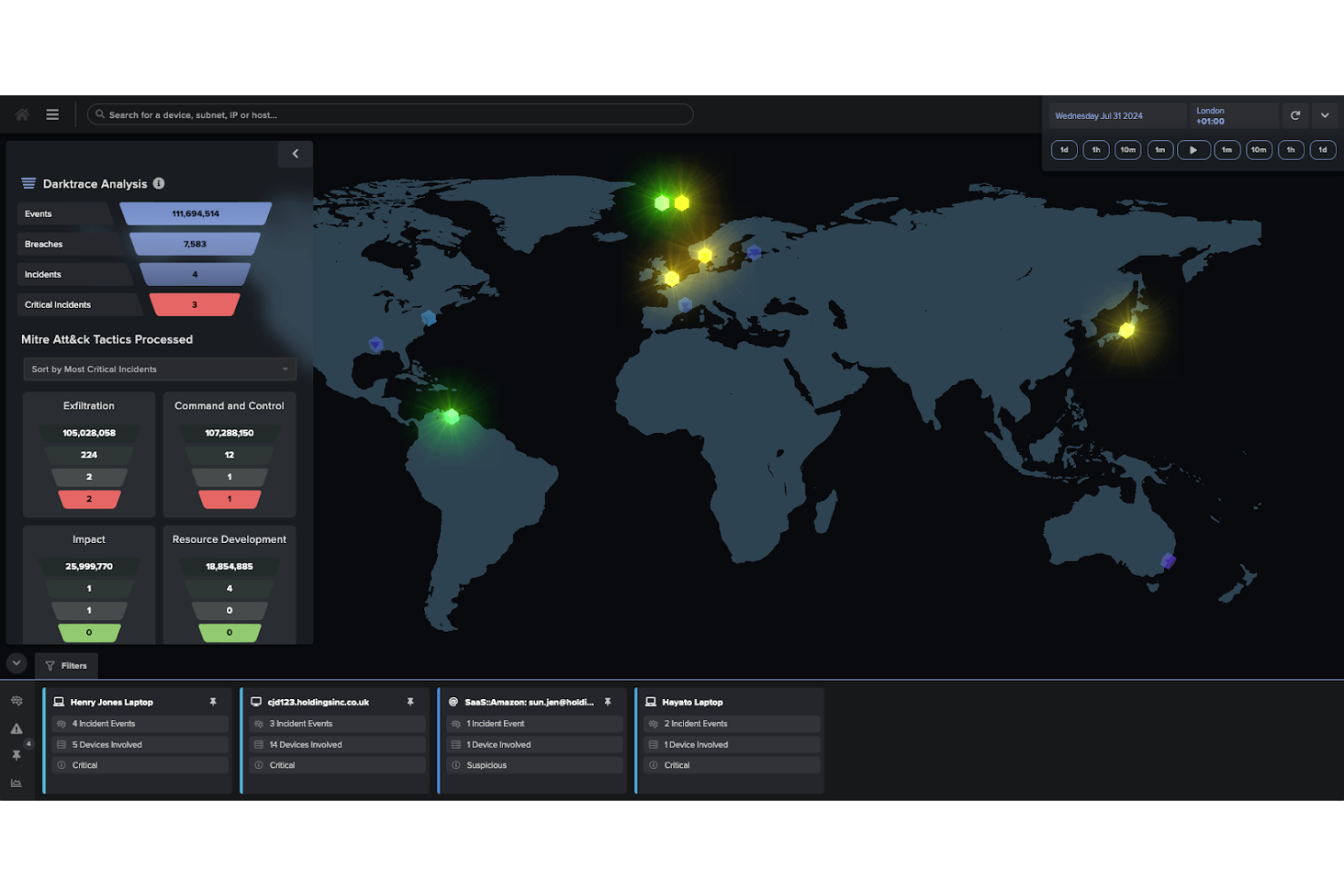 Darktrace screenshot - 27 Best AI Cybersecurity Tools Reviewed in 2026