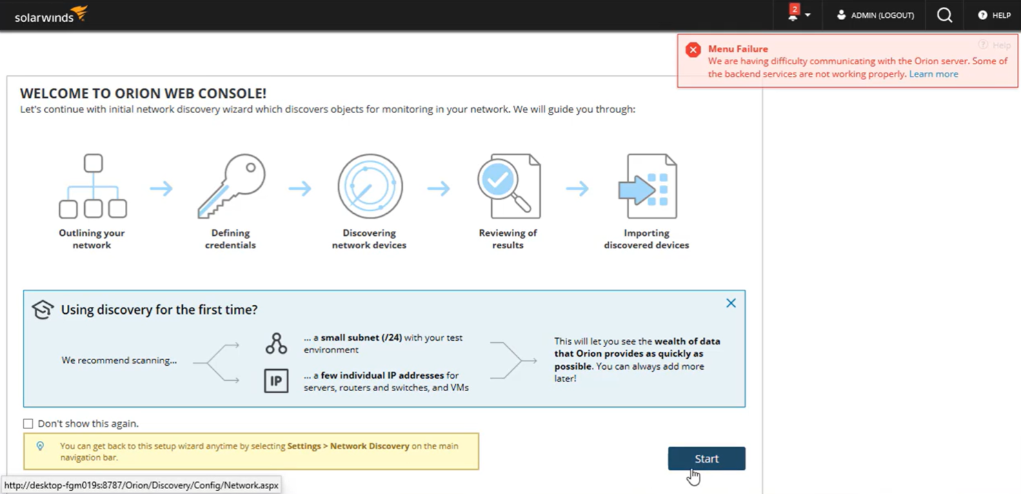SolarWinds screenshot - 24 Best LogicMonitor Alternatives Reviewed in 2026