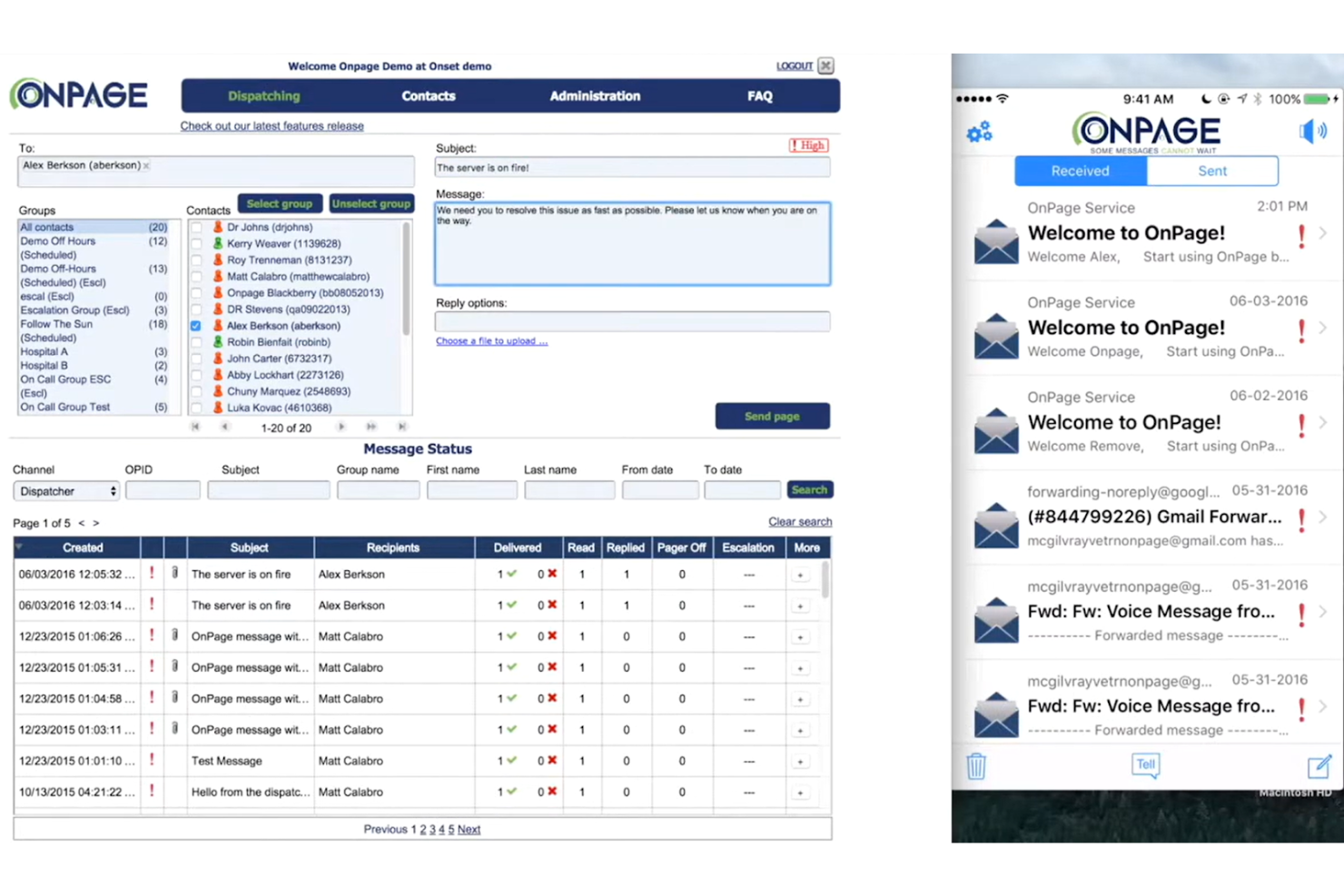 OnPage screenshot - 10 Best Opsgenie Alternatives Reviewed in 2026