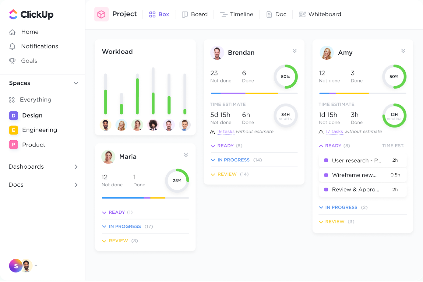 ClickUp screenshot - 19 Best monday.com Alternatives Reviewed in 2026