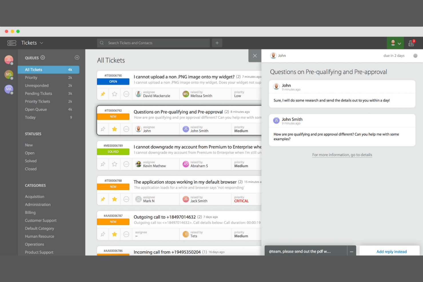 HappyFox Help Desk screenshot - 20 Best Enterprise Helpdesk Software Reviewed in 2026