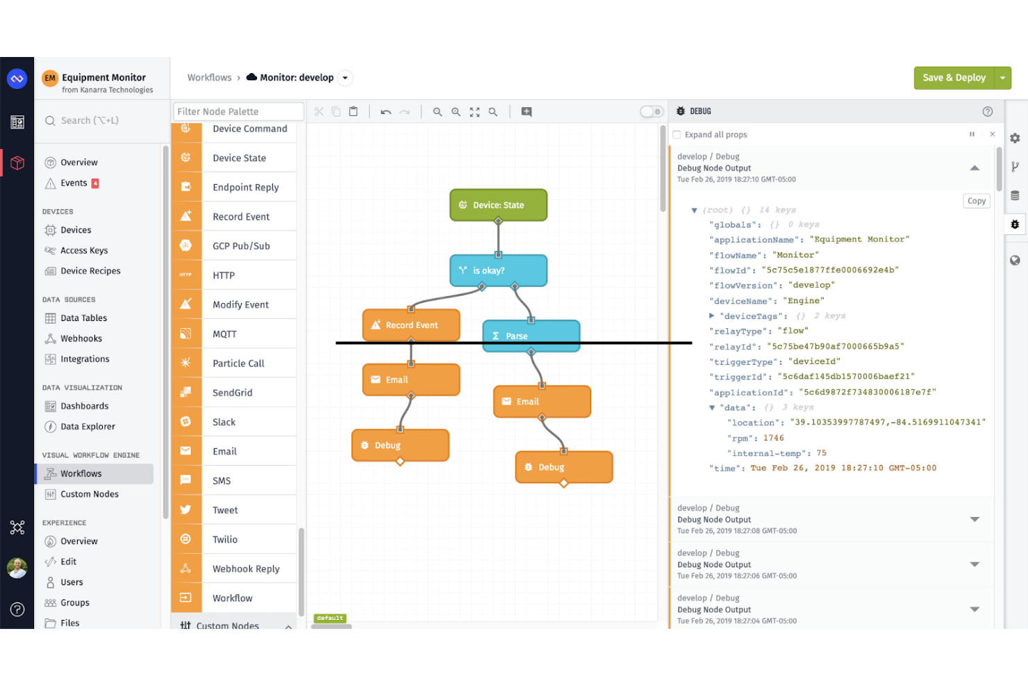 Losant screenshot - 12 Best Enterprise IoT Platform Reviewed in 2026