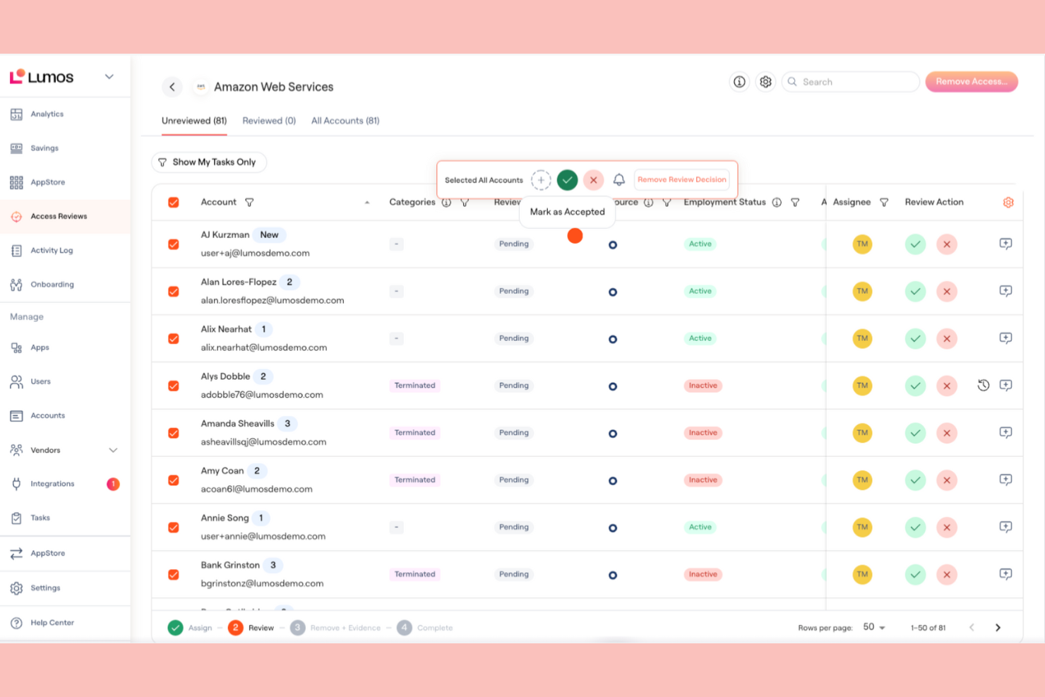 Lumos screenshot - 21 Best IAM Tools Reviewed in 2026