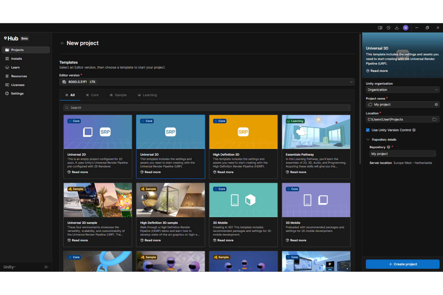 Unity screenshot - 12 Best Free Game Development Software Reviewed in 2026