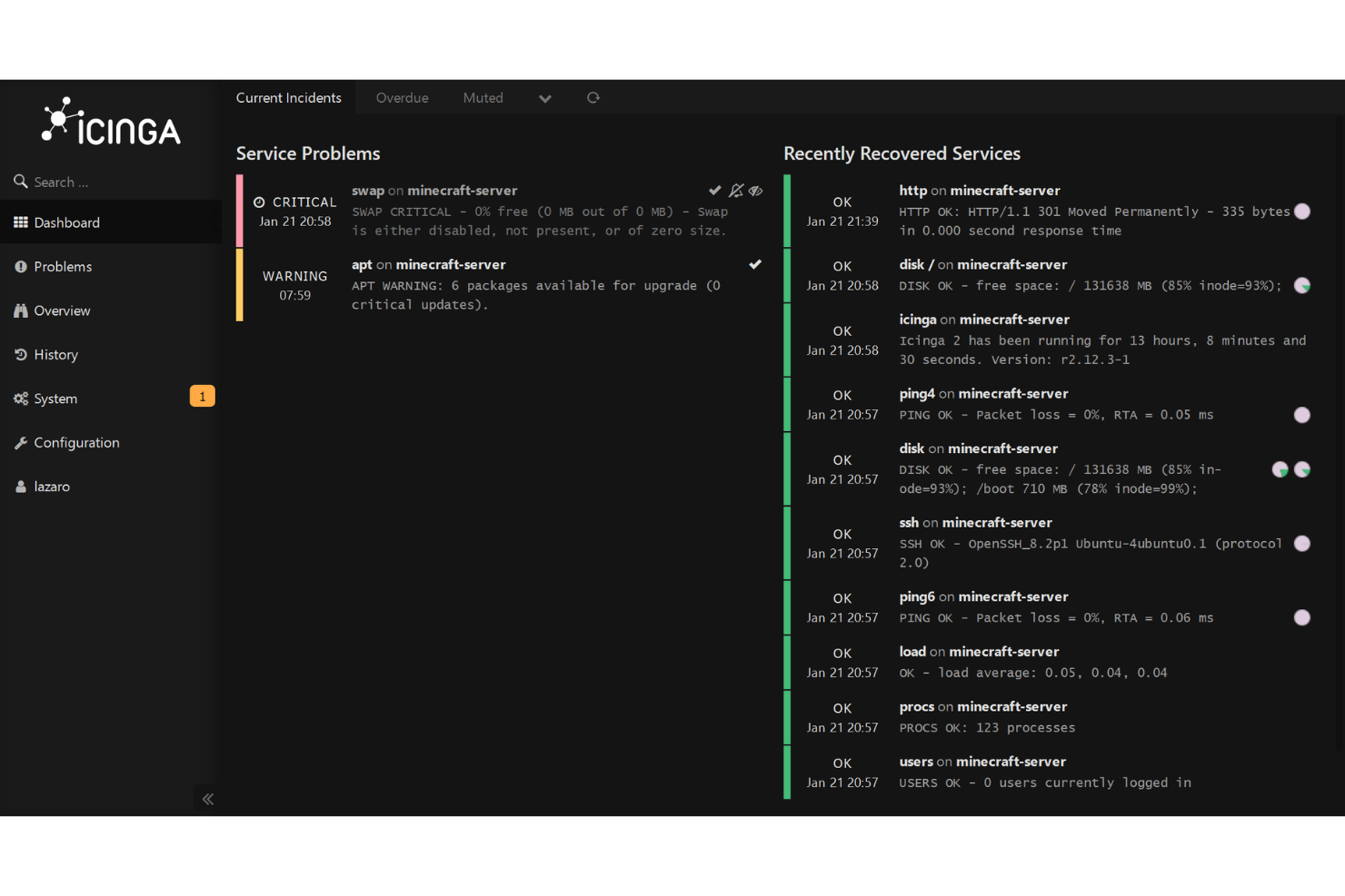 Icinga screenshot - 28 Best Infrastructure Monitoring Tools Reviewed in 2026