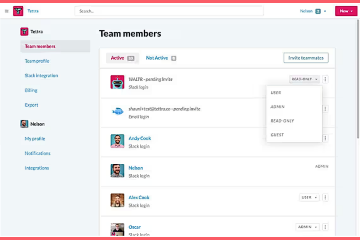Tettra screenshot - 12 Best Confluence Alternatives Reviewed in 2026