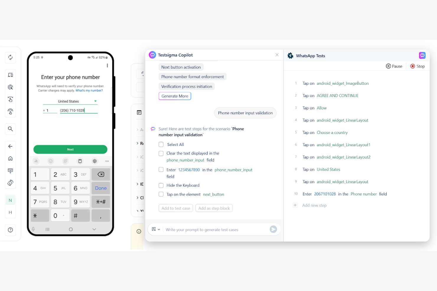 Testsigma screenshot - 10 Best Android Emulators for Linux in 2026