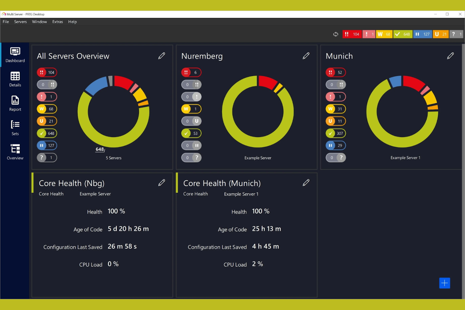 Paessler PRTG screenshot - 14 Best WhatsUp Gold Alternatives for 2026