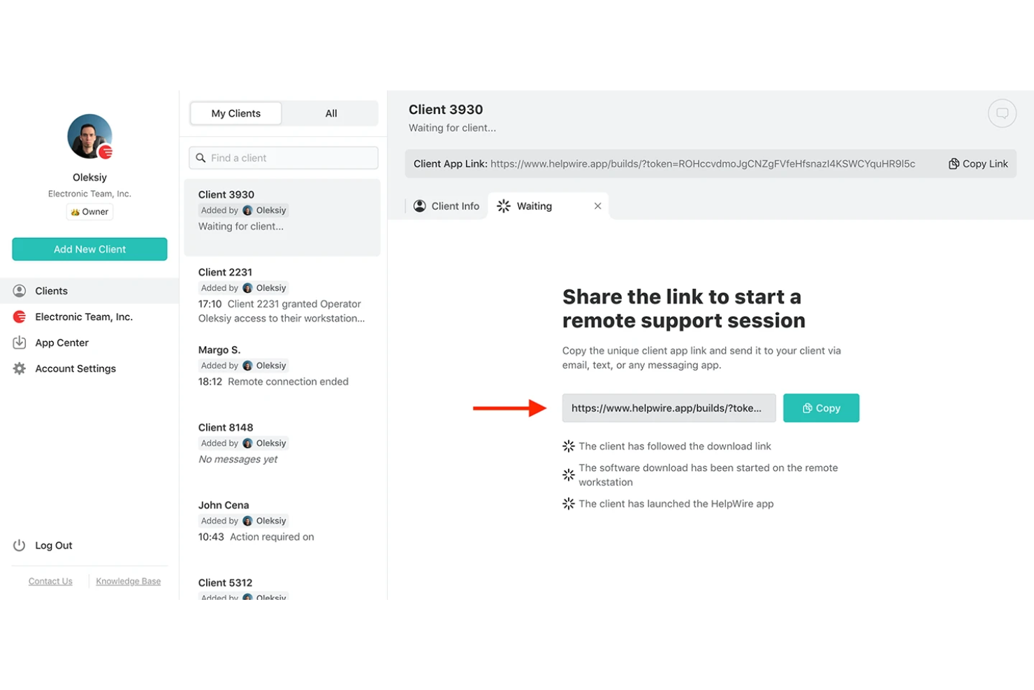 HelpWire screenshot - 20 LogMeIn Alternatives to Consider in 2026
