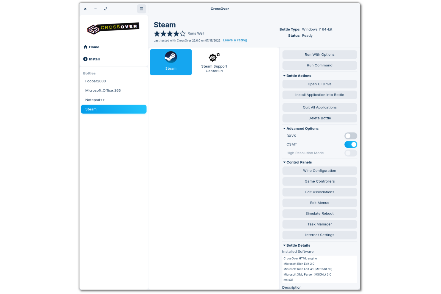 CrossOver screenshot - 16 Best Parallels Alternatives for 2026