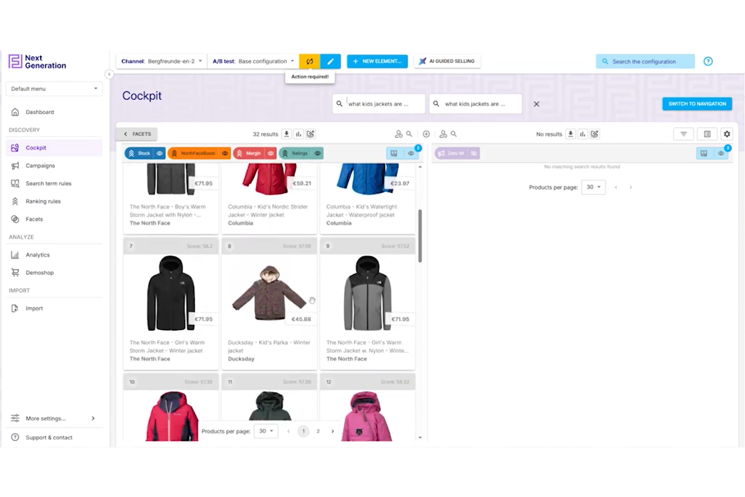 FactFinder screenshot - 19 Elasticsearch Alternatives Picked for 2026