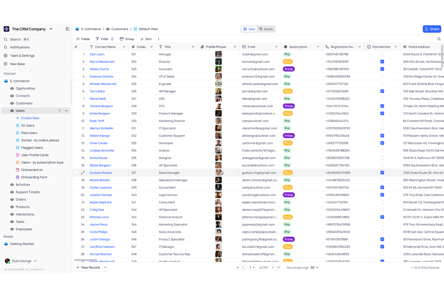 NocoDB screenshot - 16 Best Microsoft Access Alternatives for 2026
