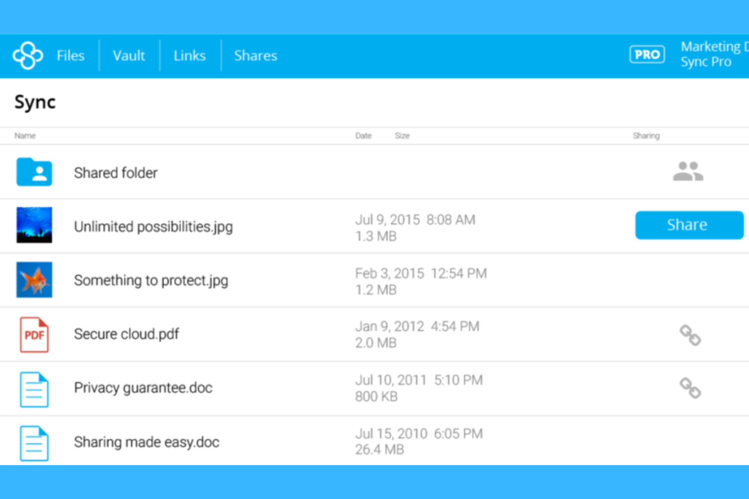 Sync screenshot - 16 Backblaze Alternatives Picked for 2026