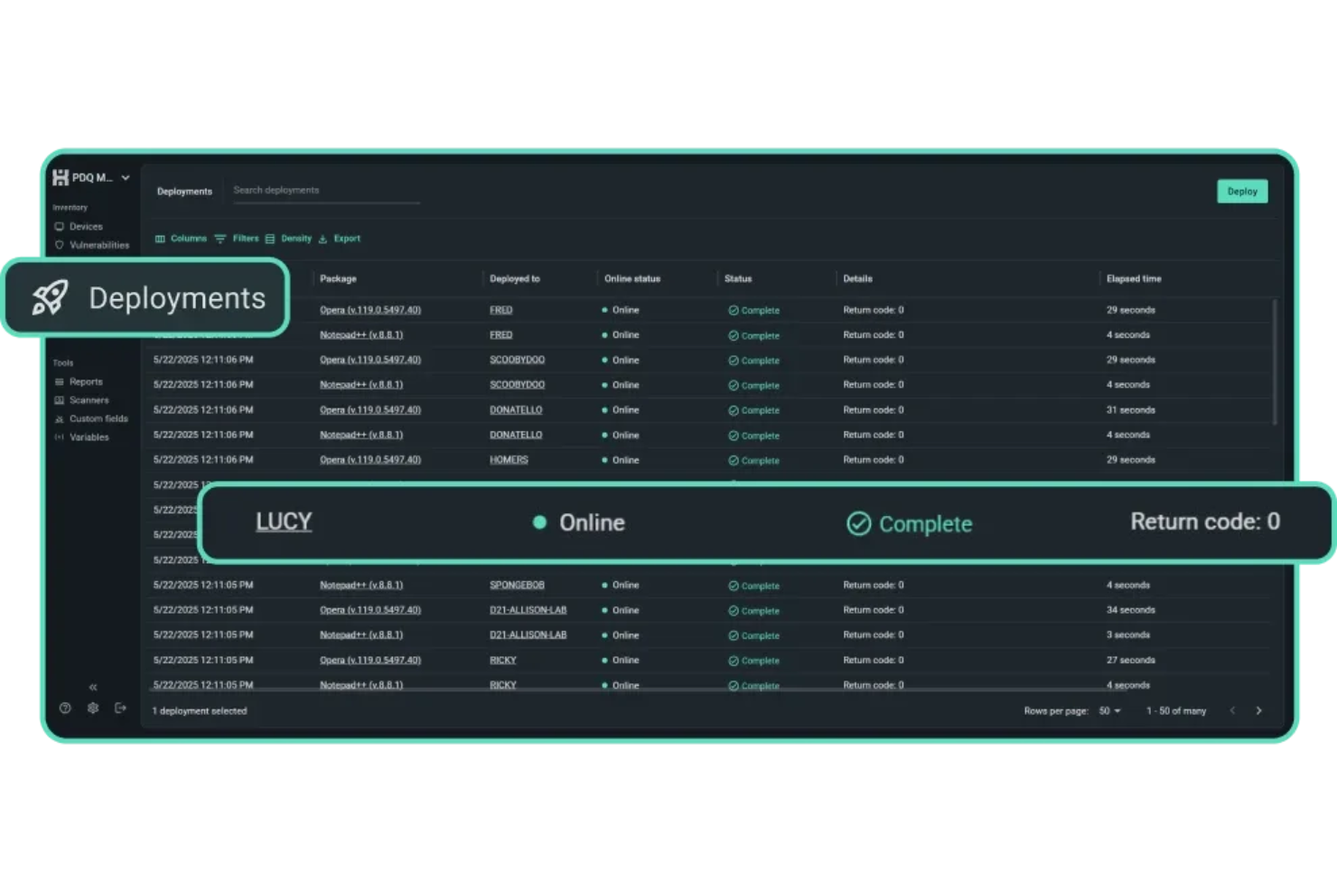 PDQ Connect screenshot - The 10 Best Patch Management Software Of 2026