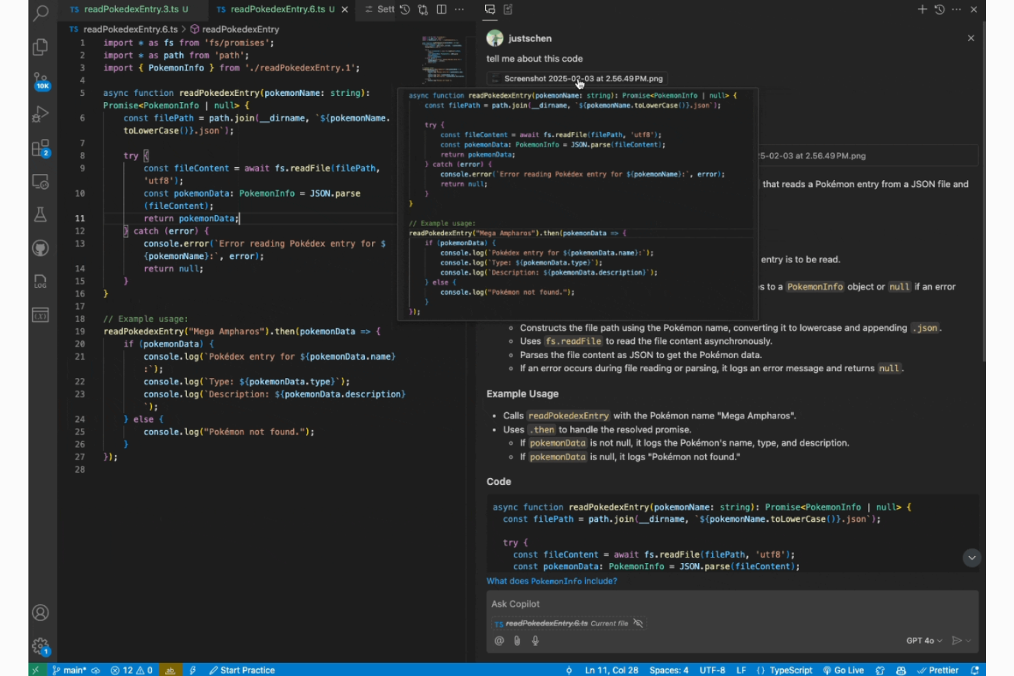 GitHub Copilot screenshot - 26 Best AI Tools for Developer Productivity in 2026