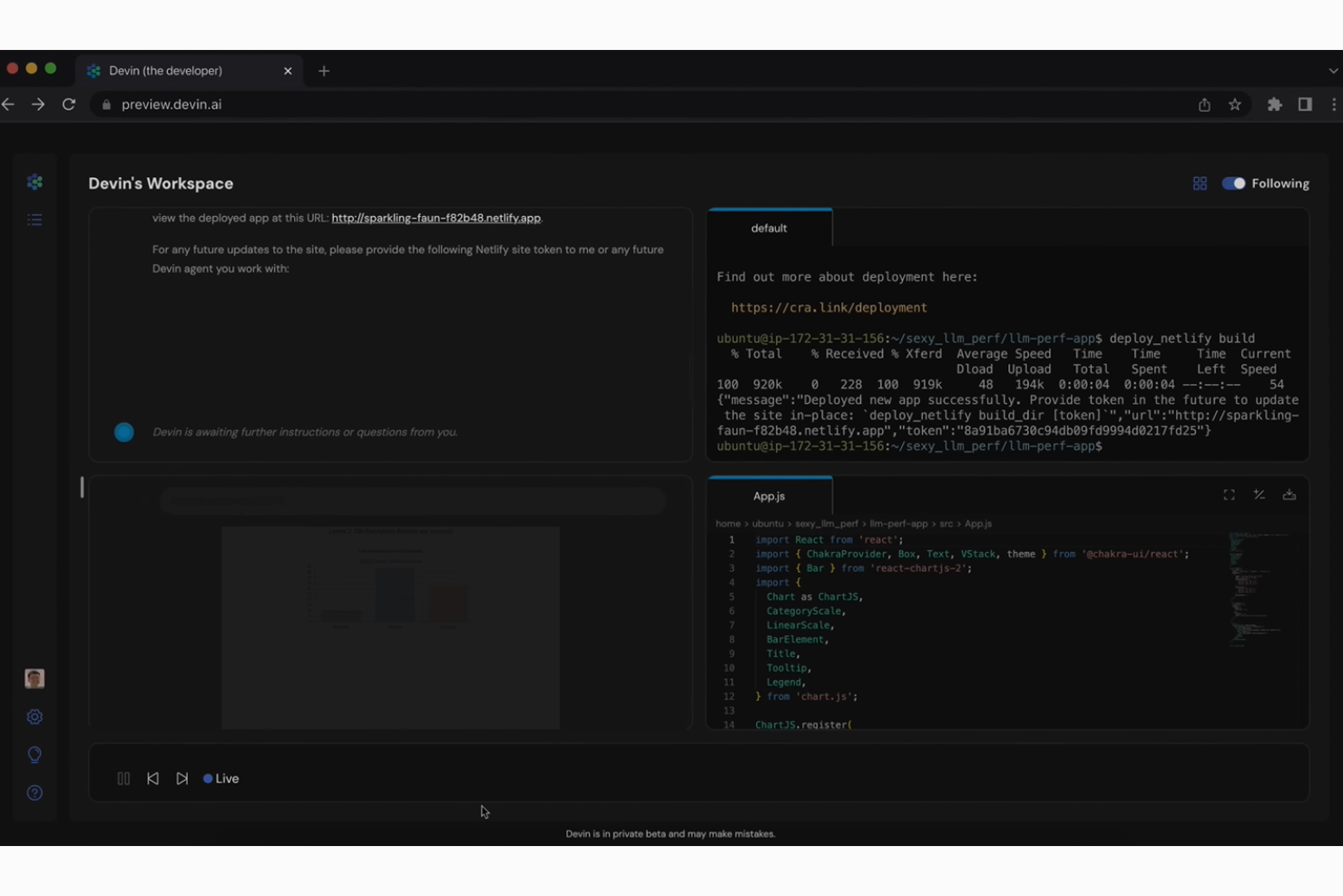 Devin screenshot - 26 Best AI Tools for Developer Productivity in 2026