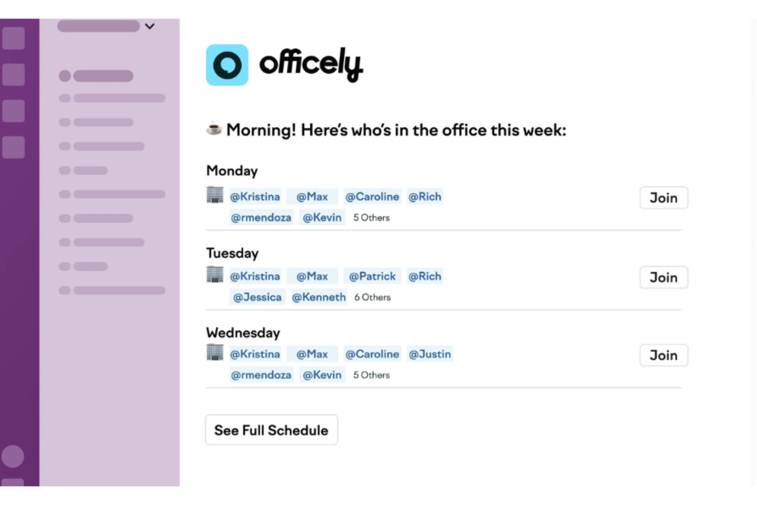Officely screenshot - 9 Best Free Hot Desk Booking Software in 2026