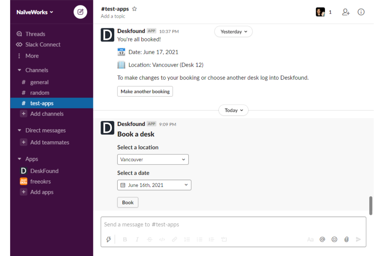 Deskfound screenshot - 9 Best Free Hot Desk Booking Software in 2026