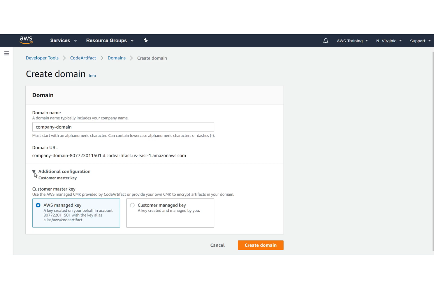 AWS CodeArtifact screenshot - 10 Migliori Strumenti per Repository di Artifact nel 2026