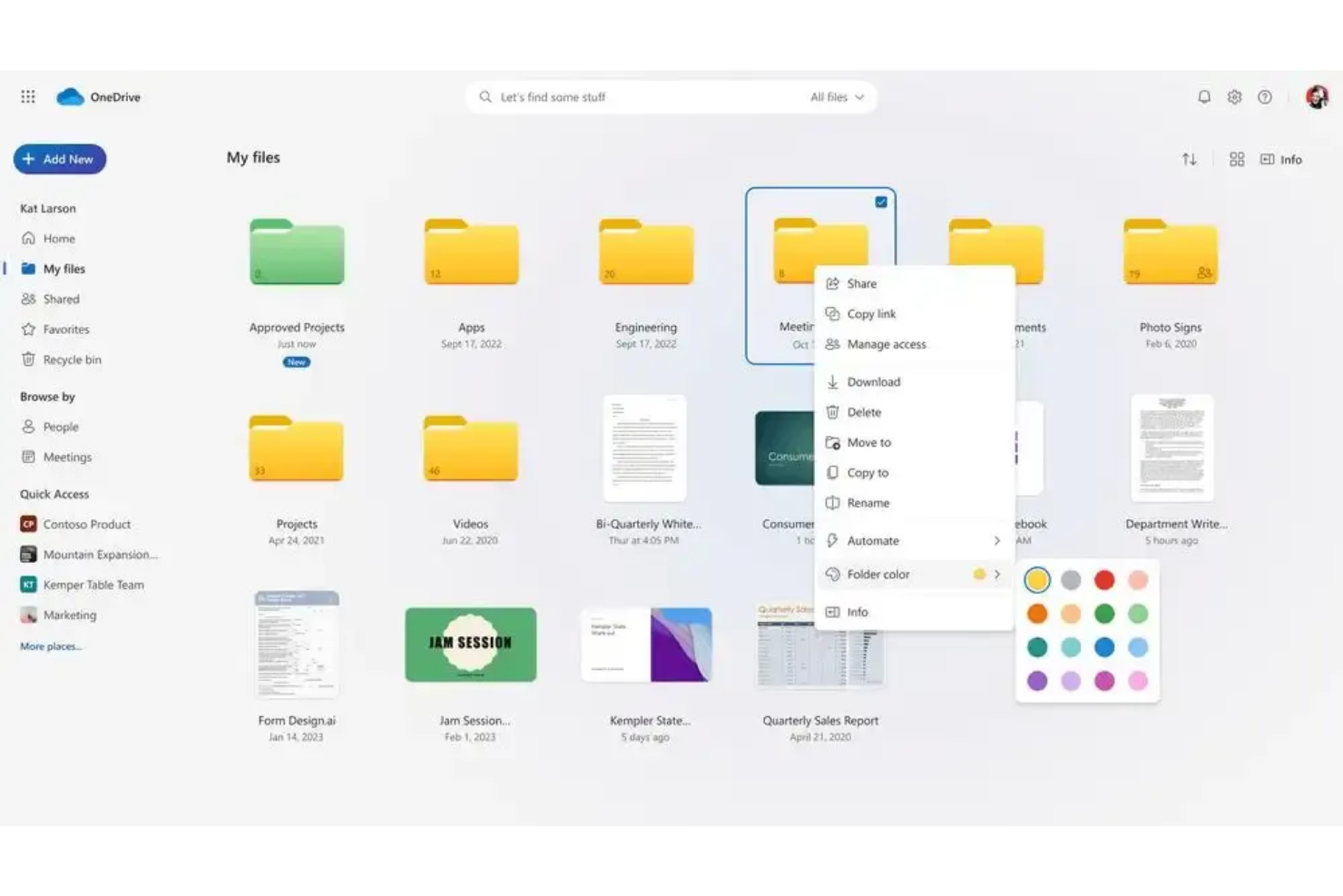 Microsoft OneDrive screenshot - 10 Best Google Drive Alternatives in 2026