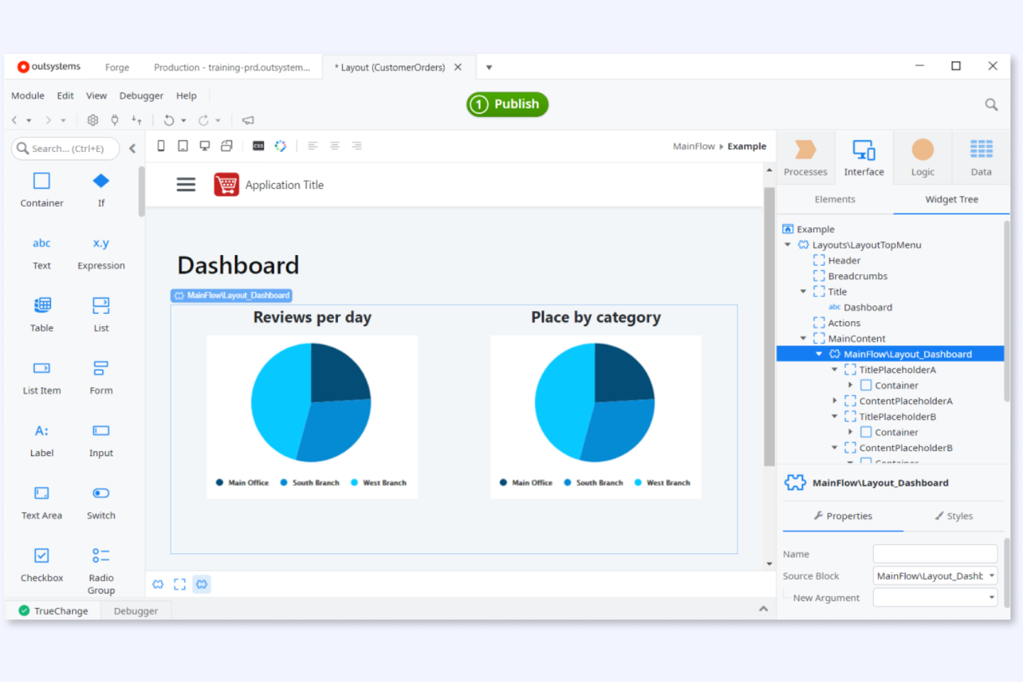 OutSystems provides visual tools to build and deploy applications faster.