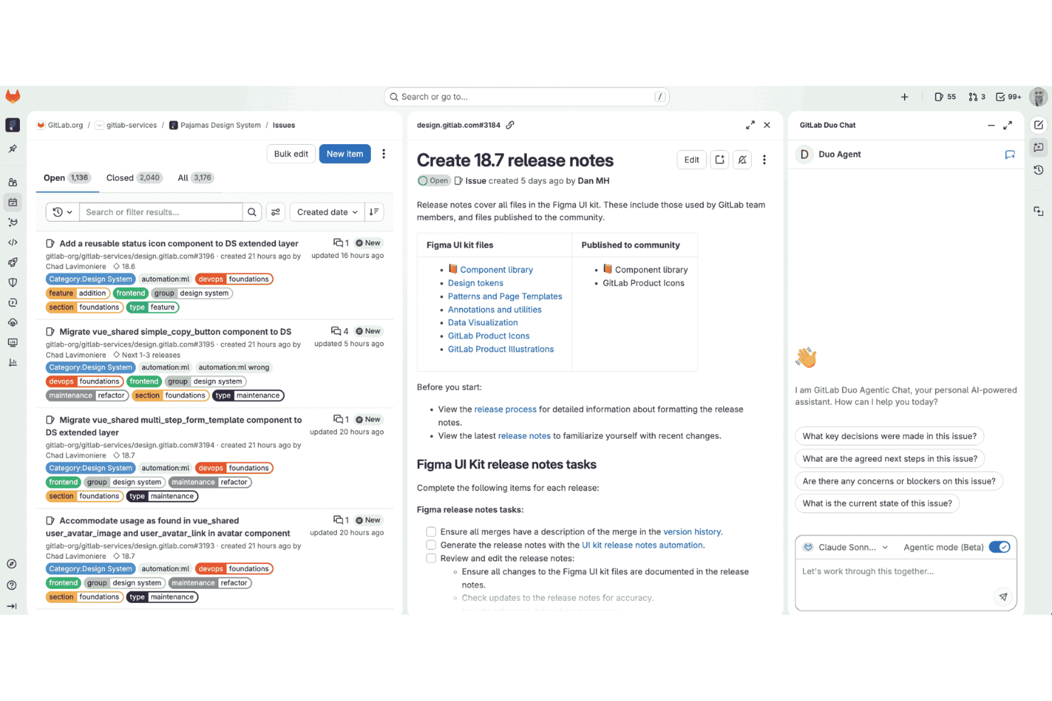 GitLab unifies code, CI/CD, security, and deployment in one platform.