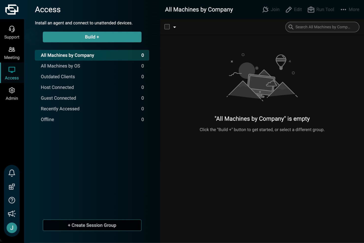 ConnectWise ScreenConnect sets up unattended devices and remote access sessions.
