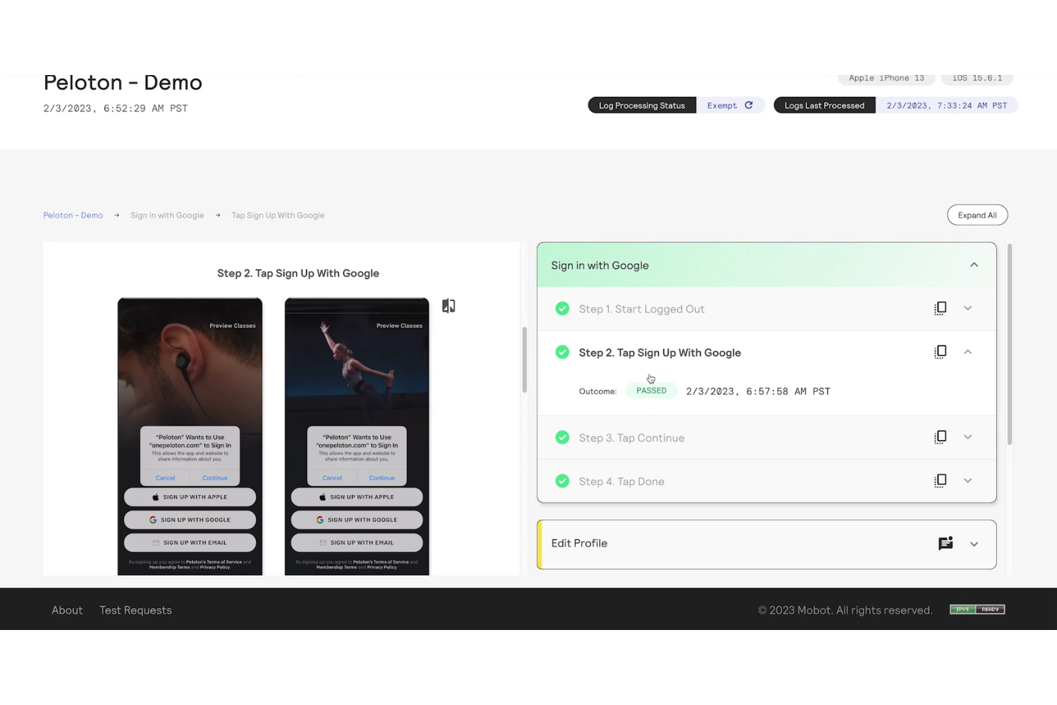 Mobot uses robots to run real-device tests for mobile apps.