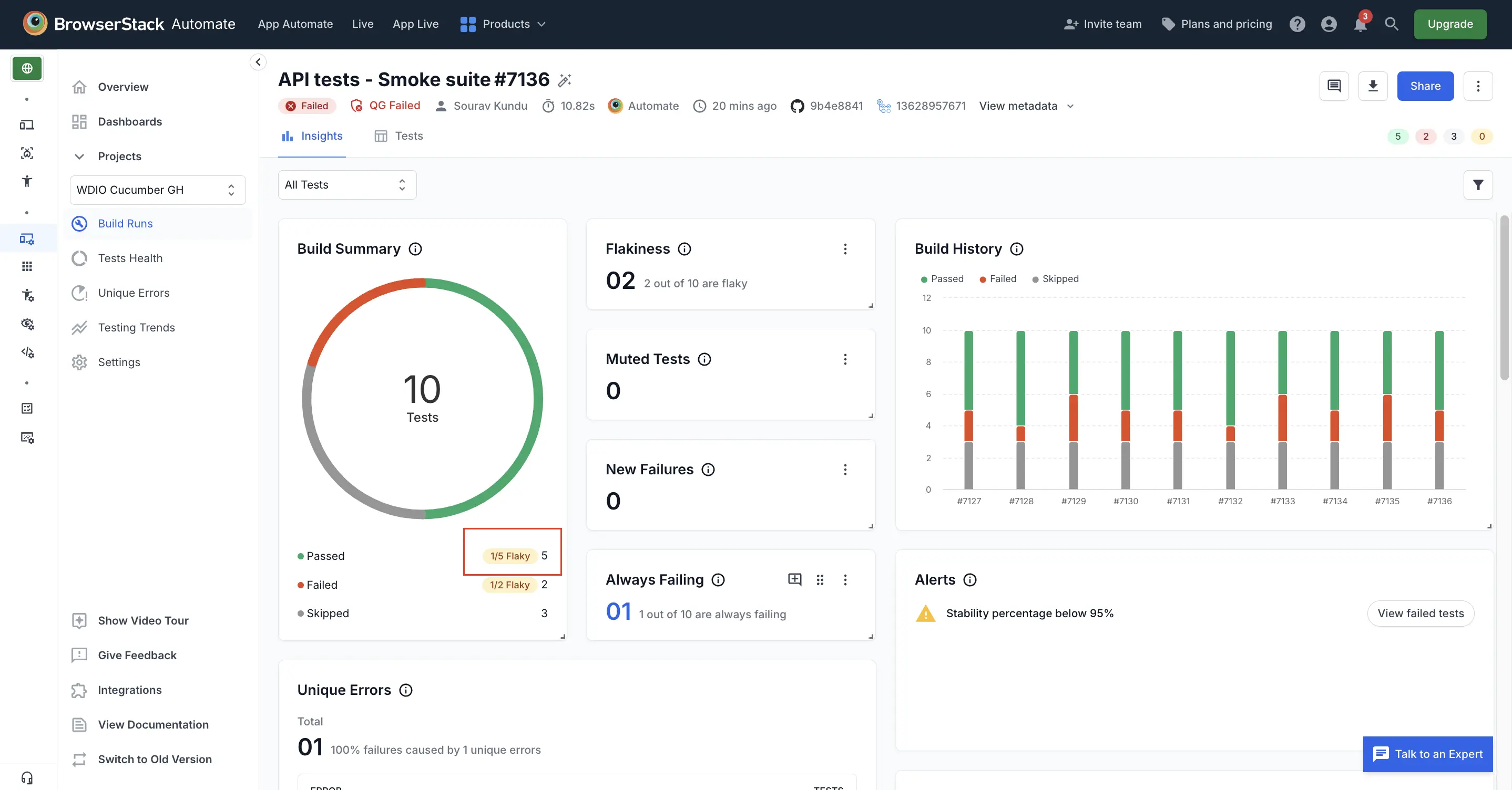 Cross-browser testing platform for fast, reliable manual and automated QA.