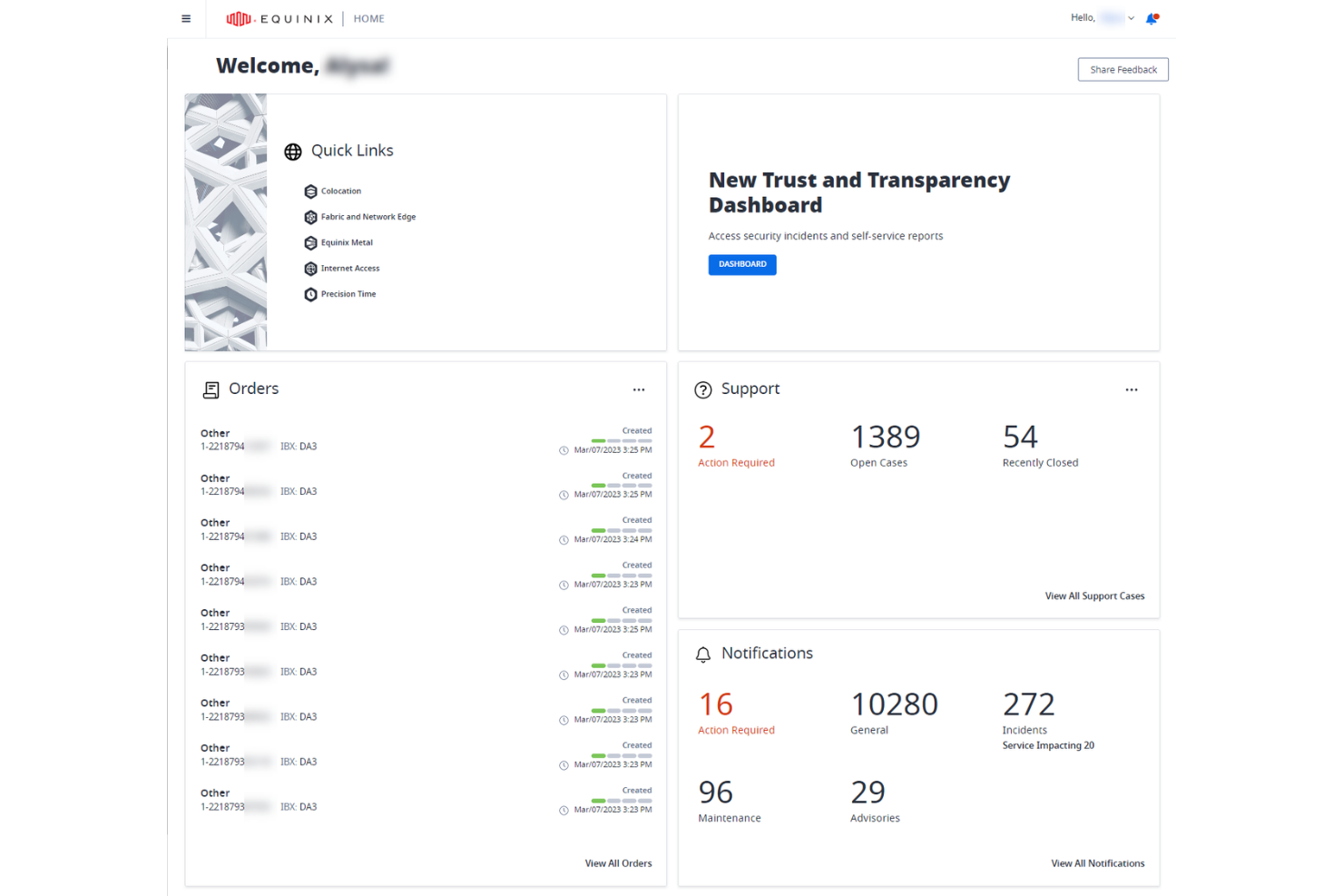 Equinix connects enterprises to global data centers for scalable, secure infrastructure.
