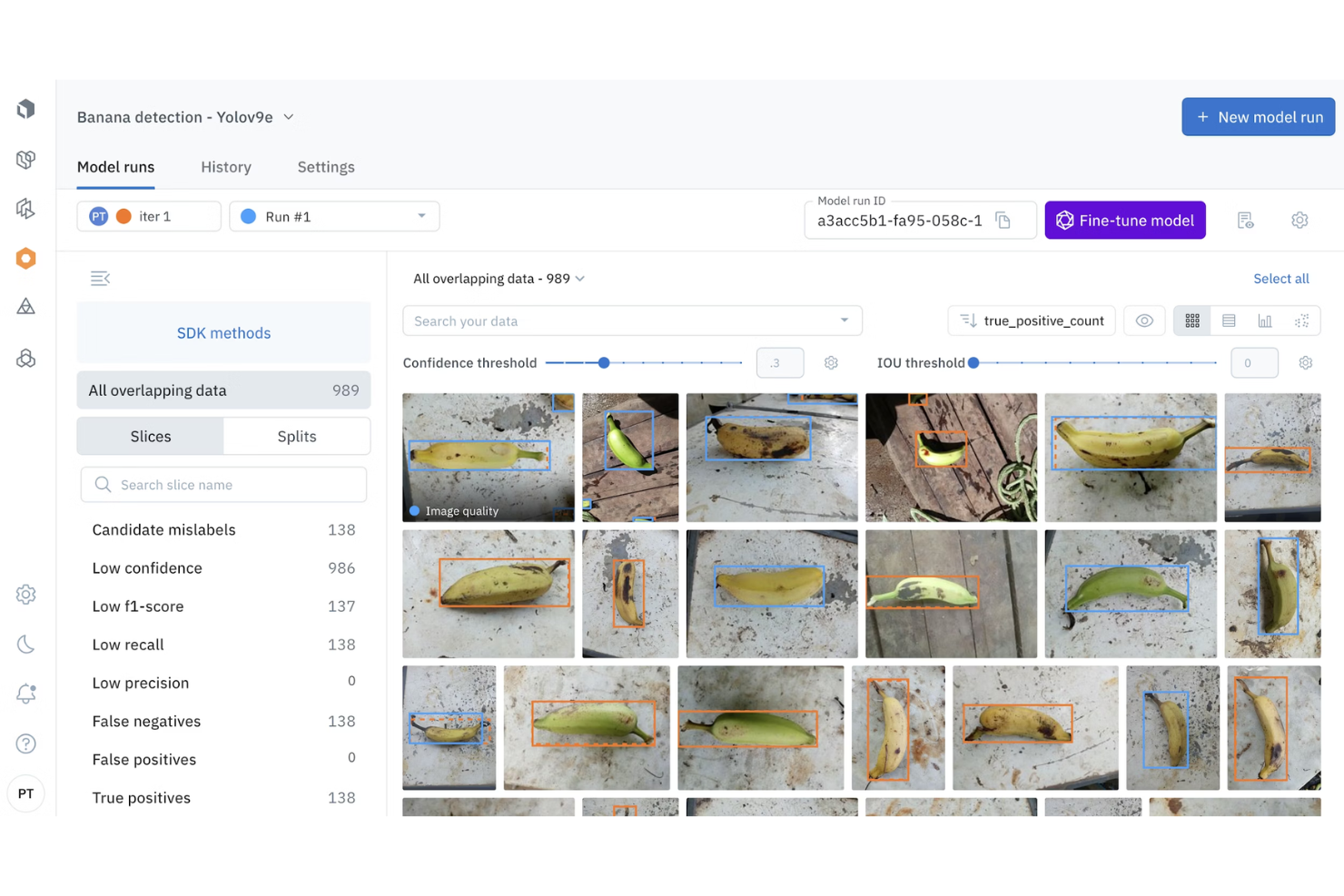 Labelbox manages data labeling and model evaluation workflows