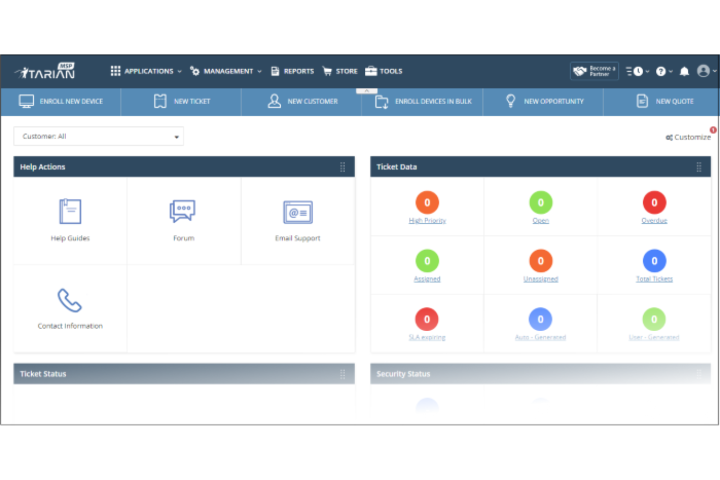 ITarian manages endpoints, patches, and security from one platform.