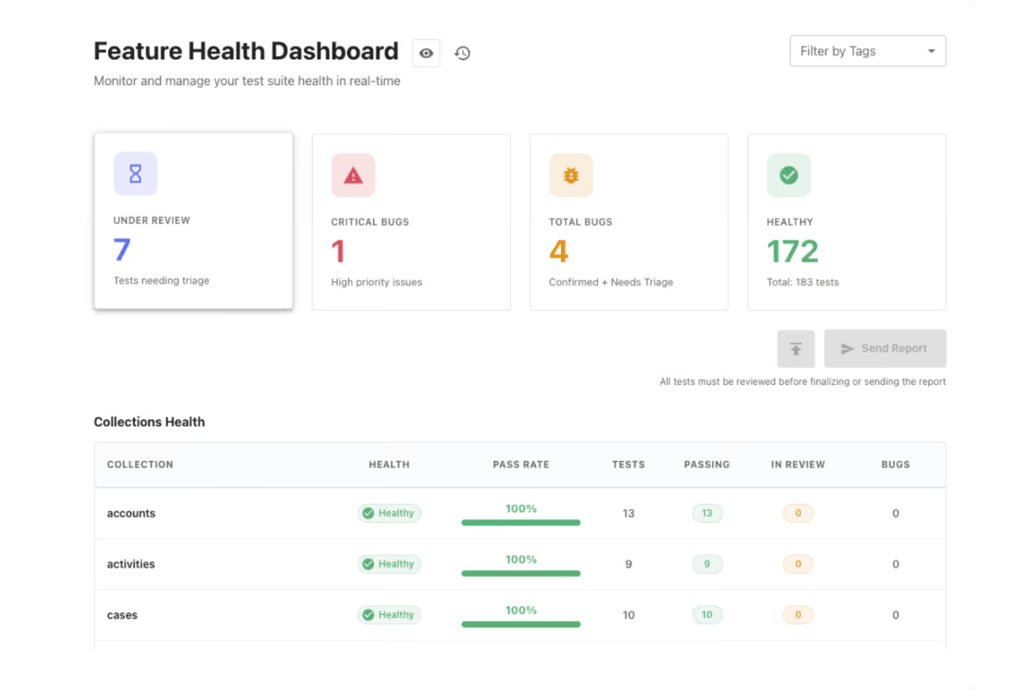 Checksum uses AI to auto-generate, run, and self-heal end-to-end tests from user sessions.