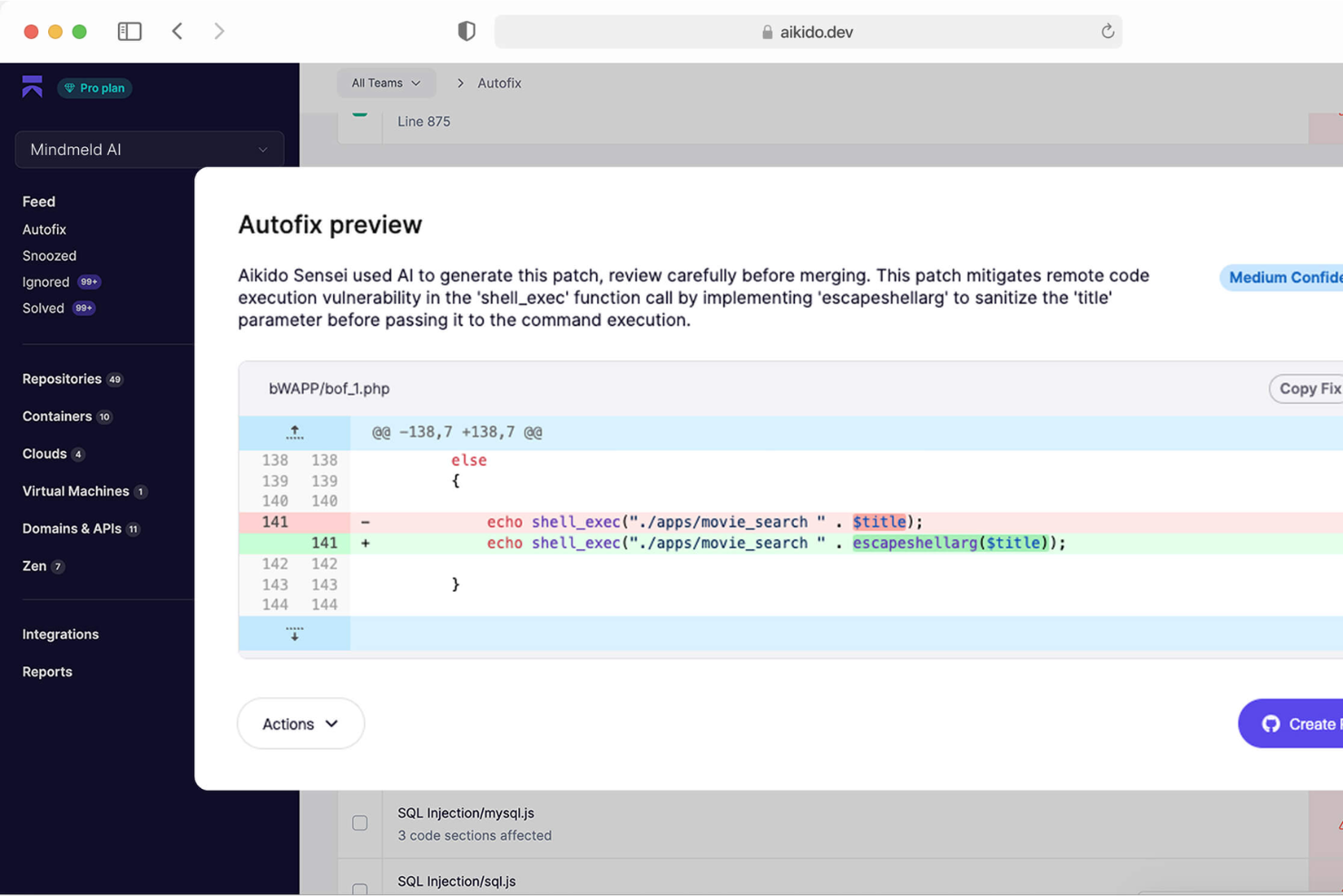 Aikido Security screenshot - 26 Best Security Testing Tools Reviewed in 2026