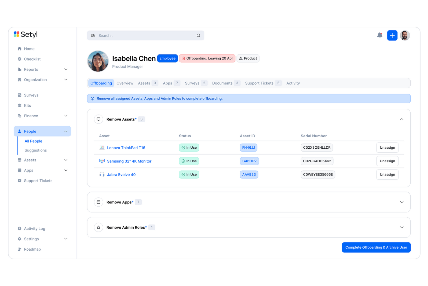 Setyl screenshot - CTO’s Guide to The 25 Best IT Asset Management Software