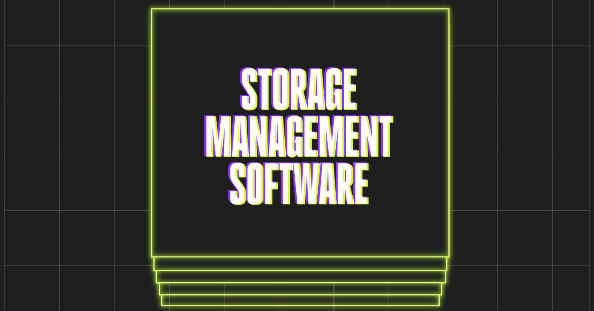 A Deep Dive Into The 27 Best Storage Management Software - The CTO Club