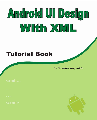Android UI Design with XML - Android development book