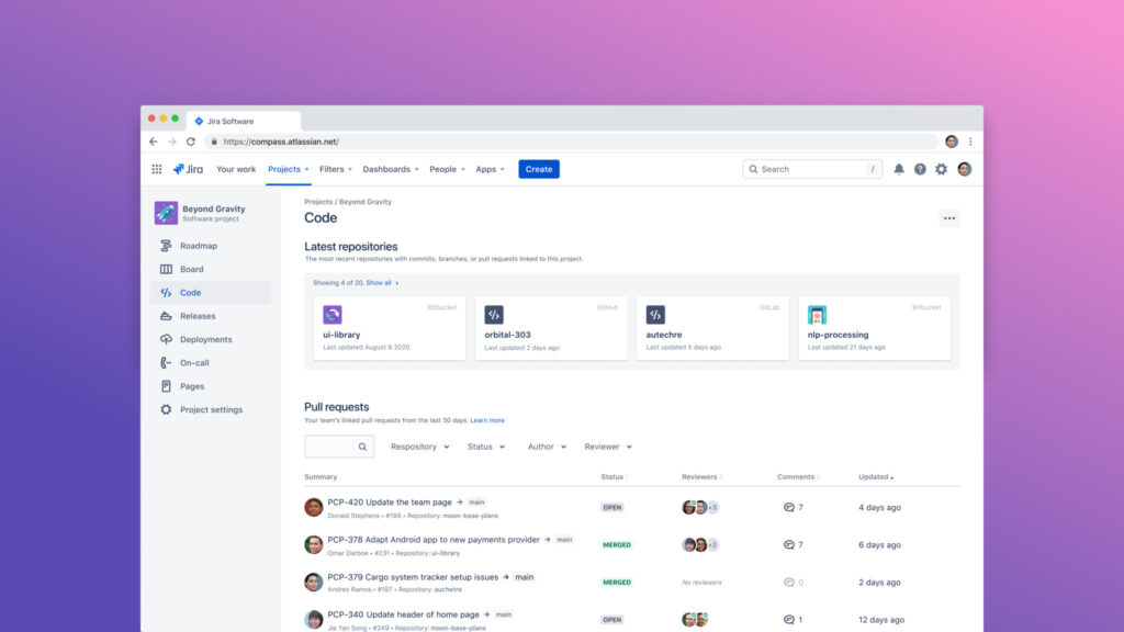 Open DevOps review screenshot showing maximization of software teams.