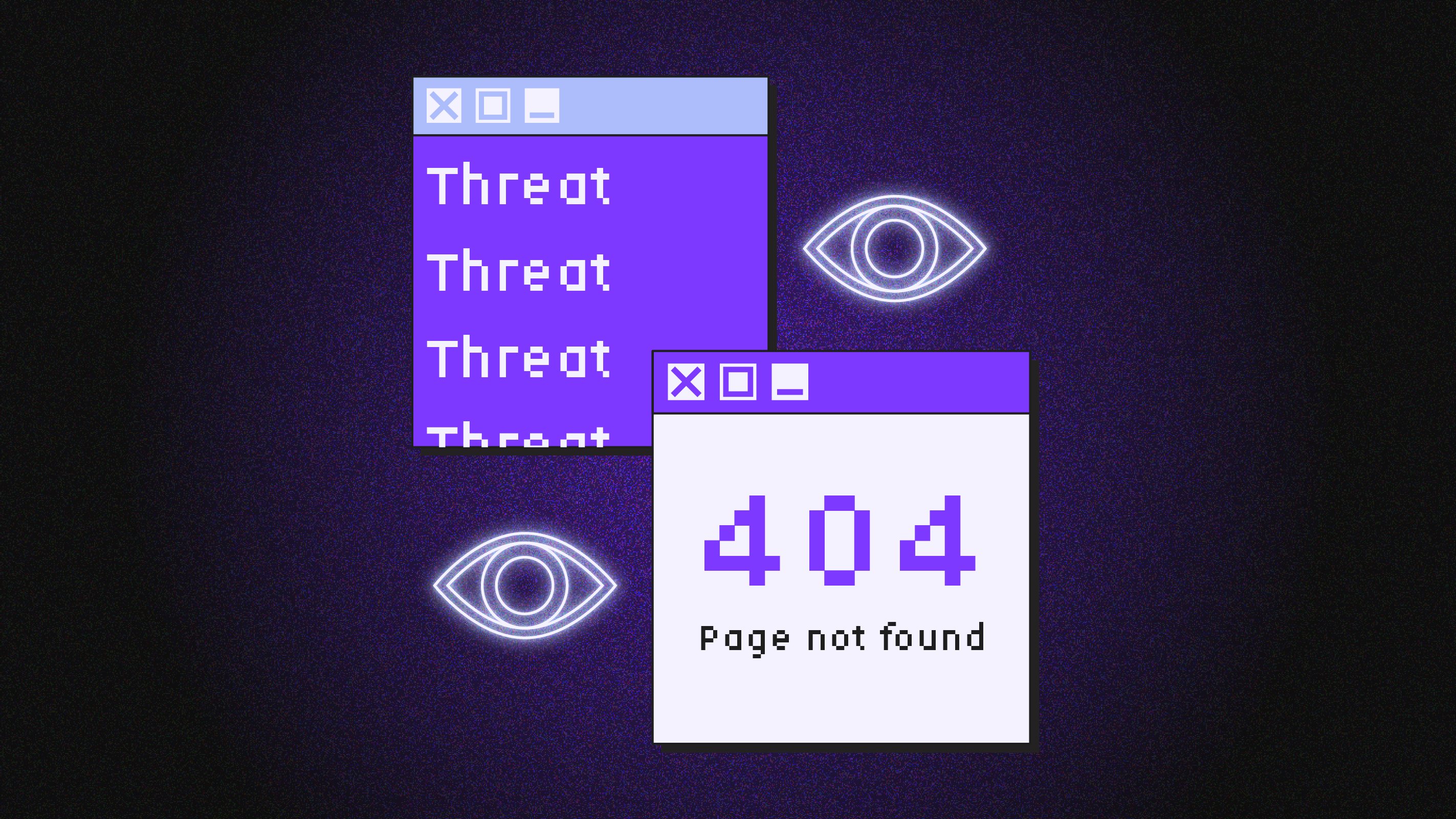 A computer screen displaying the error message "404", indicating that the requested webpage could not be found. How to mitigate insider threats featured image