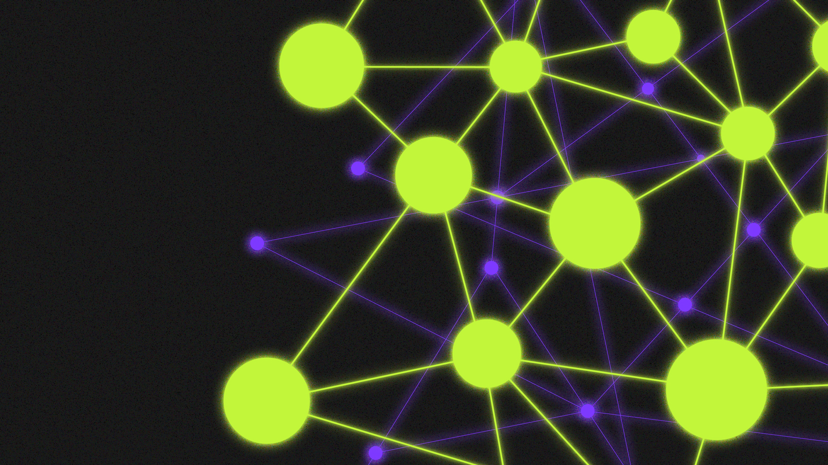 A web of yellow and green circles linked together. Monitoring network traffic featured image