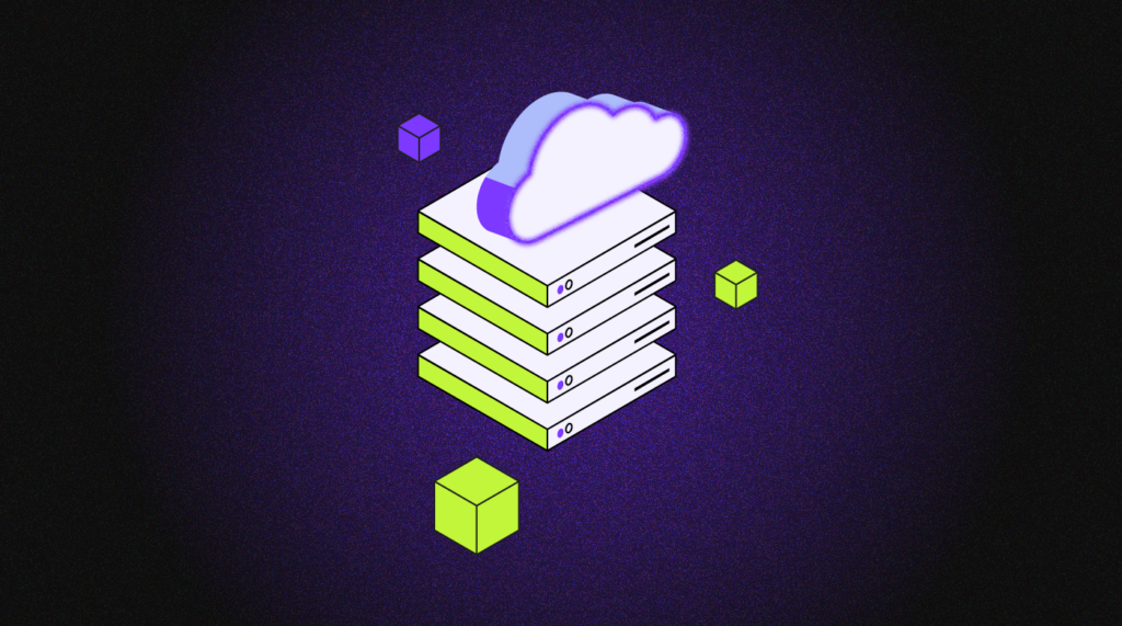 A stack of books with a cloud in the middle, symbolizing knowledge and imagination. Cloud data governance featured image