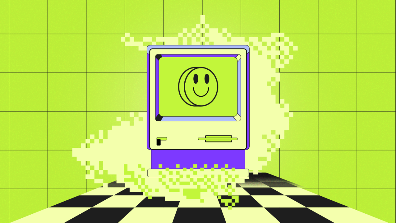 A computer with a smiley face on it, representing a cheerful and friendly device. Develops implementation featured image