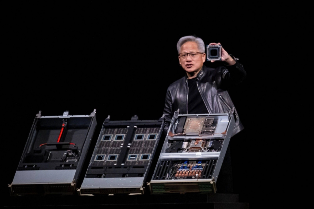 Keynote session at the NVIDIA GTC