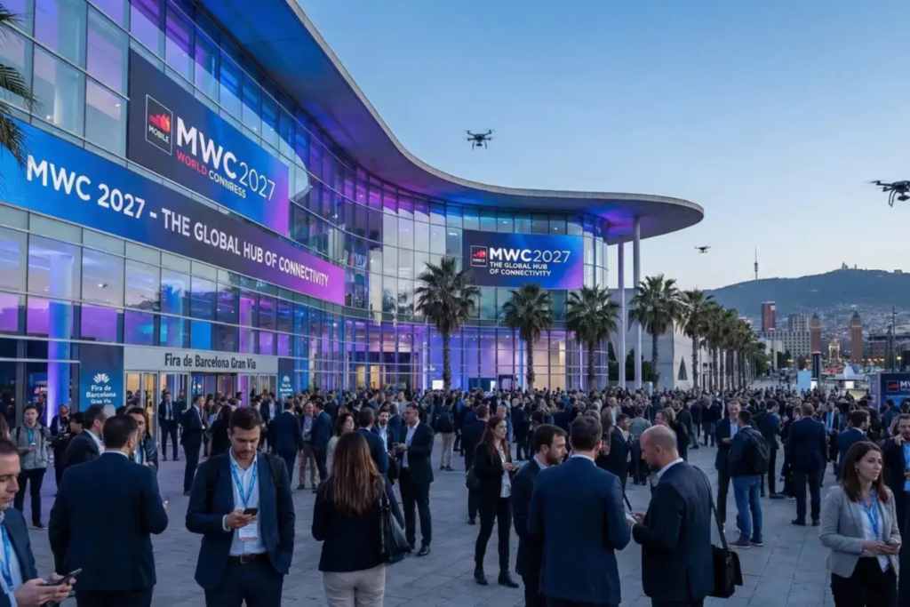 Participants of the MWC Barcelona conference