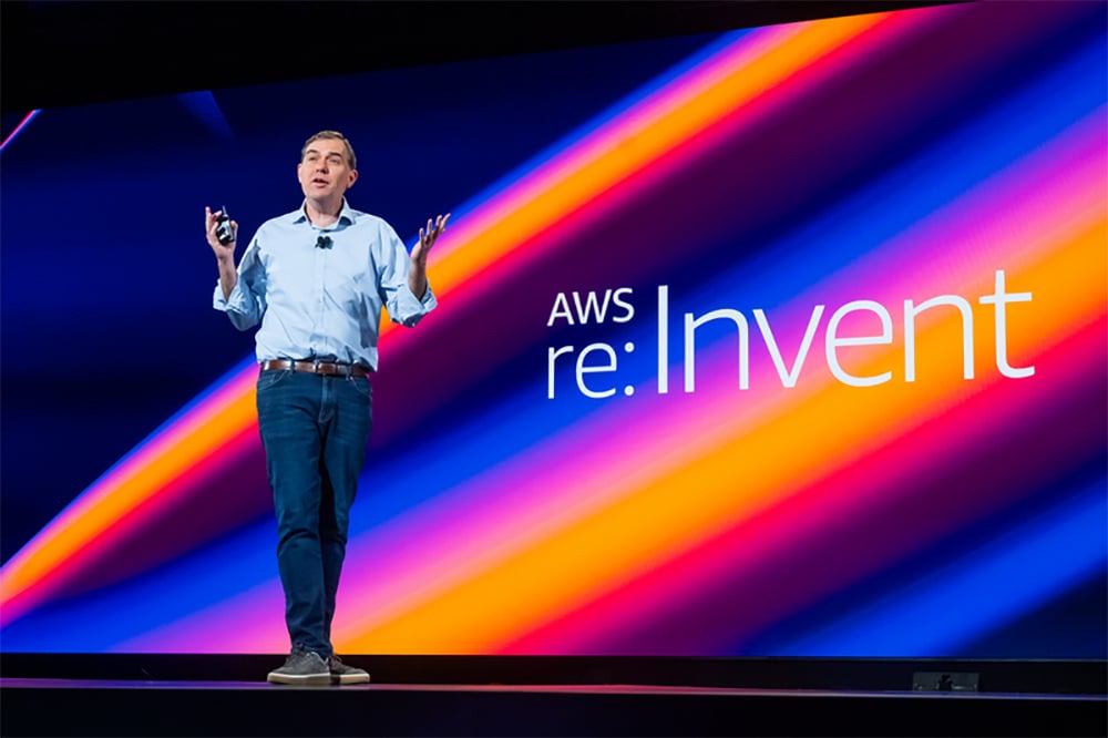 Keynote Speaker at AWS re:Invent