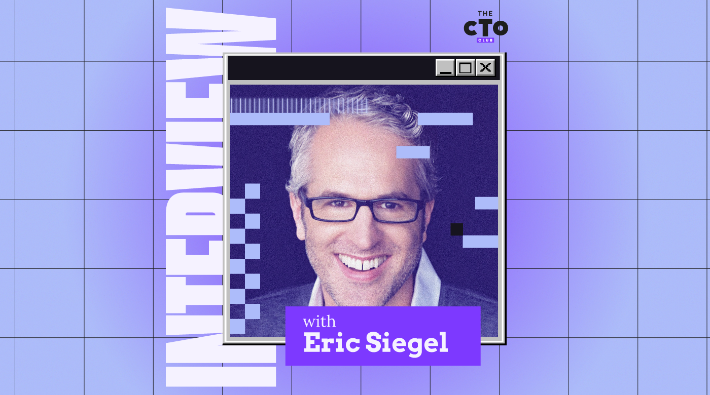 An image showing 'The Interview with Eric Stegall' discussing the overhype of generative AI Featured Image
