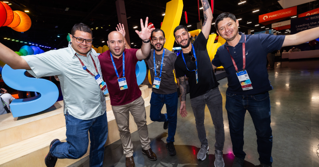 Attendees at Cisco Live 202