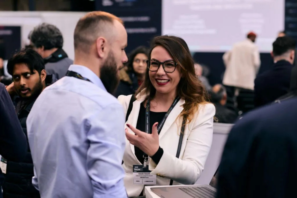 Attendees networking at the Cyber Security Congress North America