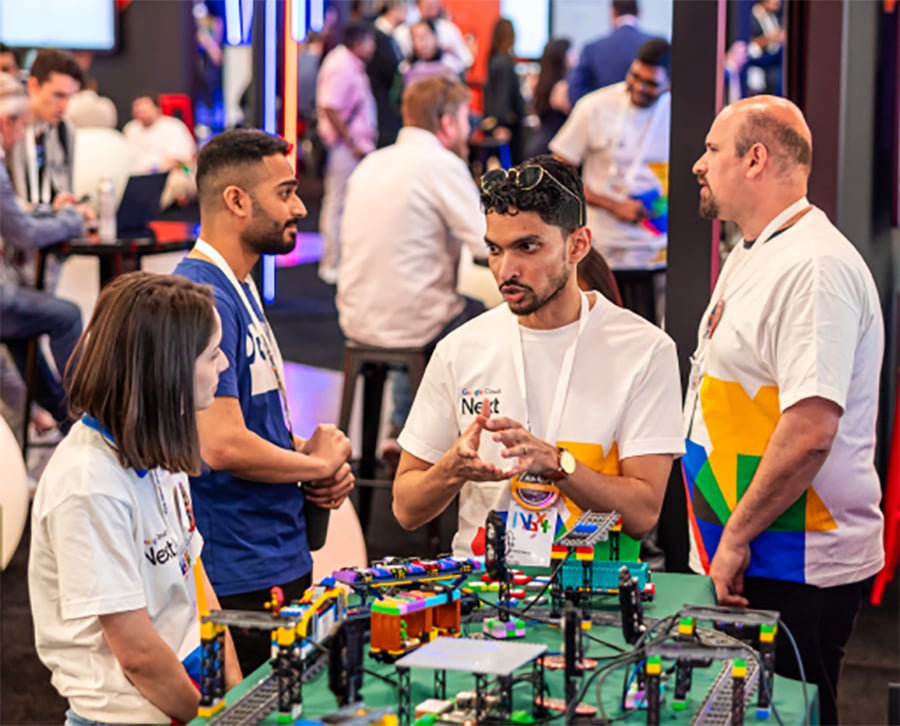 The maker and participant at Google Cloud Next